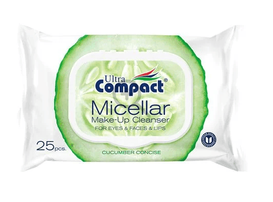 Ultra Compact волога серветка 25 шт з міцелярною водою