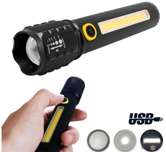 Ручний фонарик с72-р50 259 акумулятор 7650