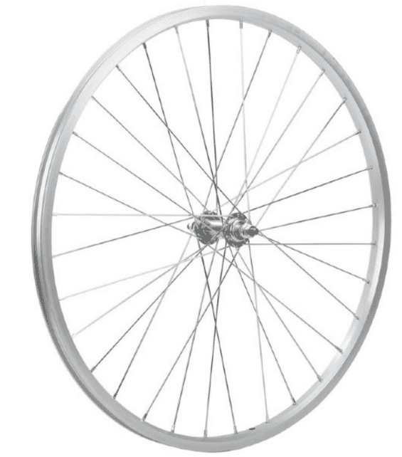 Колесо 26 перед обід AL 1-ний сірий , втулка М на віночках 04-079