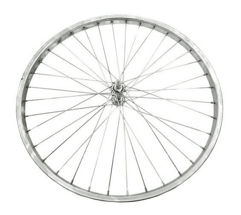 Колесо 28 перед, обід харків , спиця 2мм,втулка М на віночках 06-074