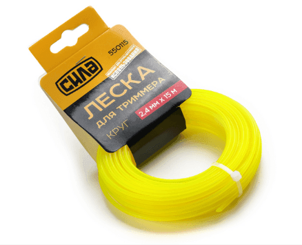 Ліска для тримера 2,7мм коло 15м (СИЛА) 32196/550117