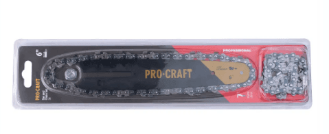 Комплект із шини та ланцюга procraft s6 (2ланцюги і 1 шина)