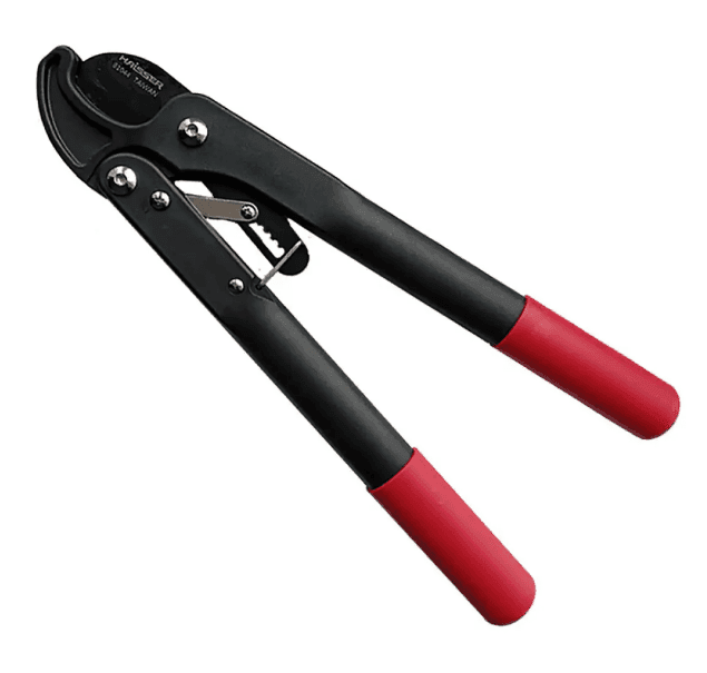 Гілкоріз садовий 415мм з храповим механізмом HAISSER