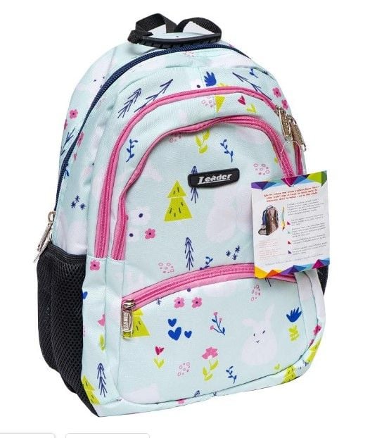 Рюкзак ортопедичний Leader City "Кролики"   S 38*28*16