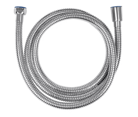 WKR-009-150 шланг нерж. обплет. 150см chrome,підшип, лат.гайка (блістер) WEZER