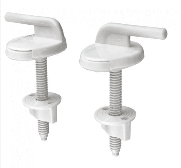 КФ1  КРІПЛЕННЯ сидіння унітаза пластик С-5