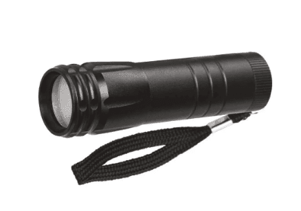 Led ліхтар ручний, чорний,100lm, 3*AАА 75-15-09