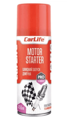 Швидкий старт,Carlife MOTOR STARTER 450ml CF457