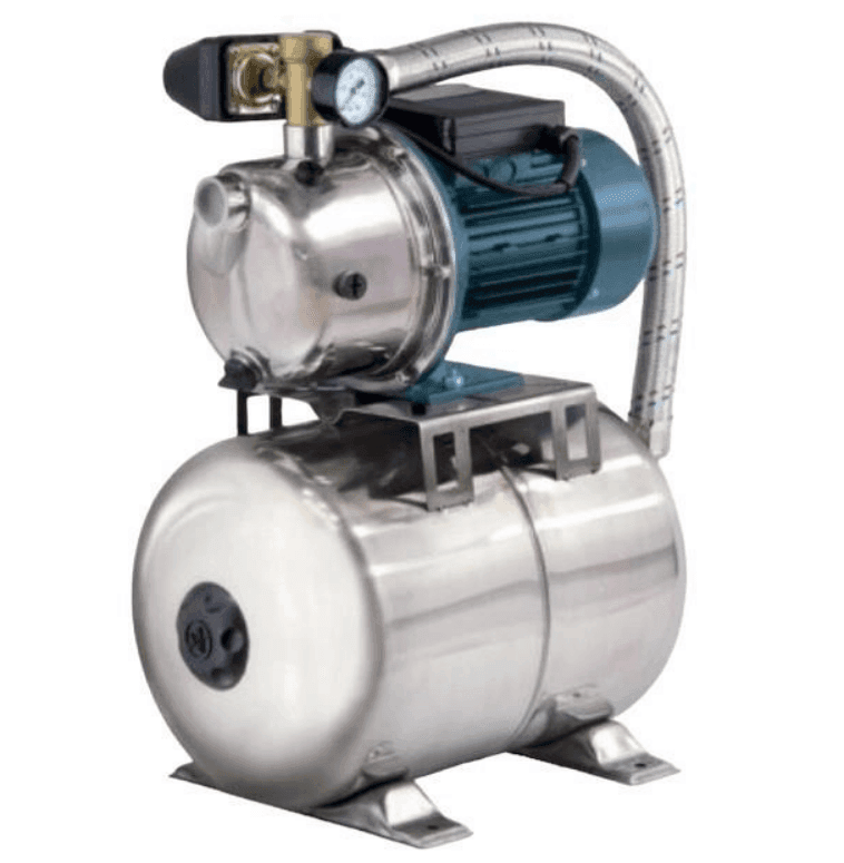 Zegor Насосна станція нерж 24л 1,1kW 2,8бар/Бак Нерж/24міс гарантії AU-AS-120S-24S