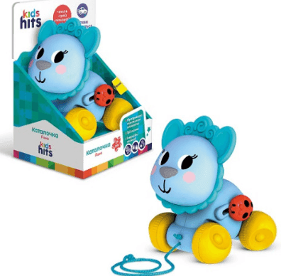 Каталочка Kids Hits арт. KH22/001 (24шт) Лама р-р 12,8*14,8*10,8 см, короб. 14,8*22,4*12,5 см