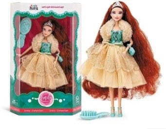 Лялька арт. KH23/009 (24шт)   Emily Romantic короб. 23*34.5*6.2 см