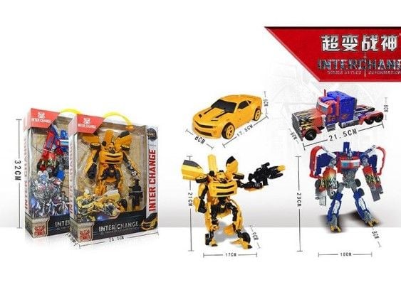 Робот арт W5533-151 (24шт) машина, 2вида мікс, короб. 25,5*32*9,5см