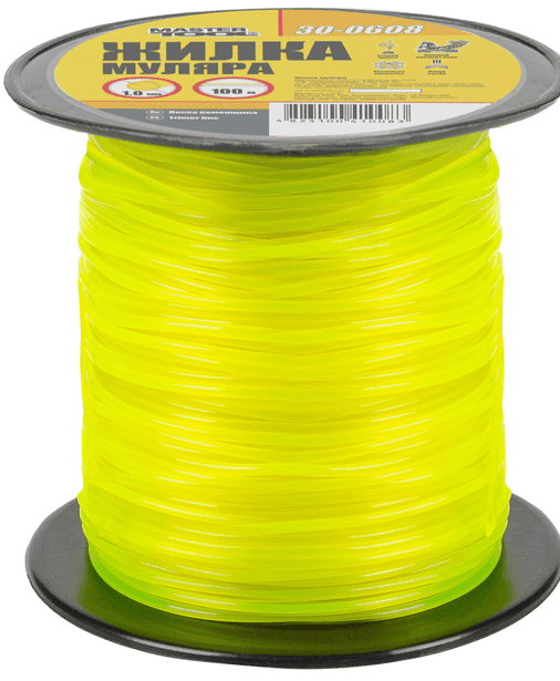 Волосінь муляра котушка MasterTool 30-0609 1.5мм х 50м