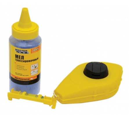 Шнур розмічальний MASTER TOOL + крейда синя 30м