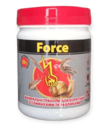 Force MAX мінеральні гранули від слимаків та равликів