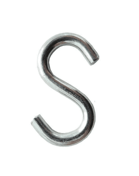330416 гачок s-подібний 5*45 мм