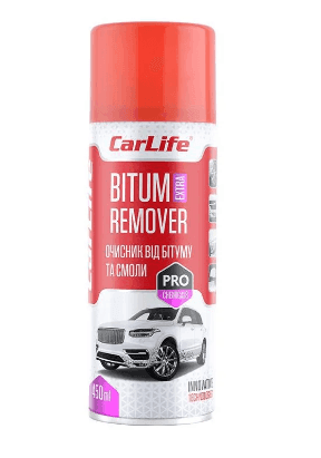 Очисник віт бітуму та смоли BITUM REMOVER, TM CarLife, 450ml