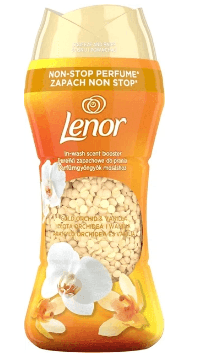 08517  Lenor парфумовані гранули для білизни Золота орхідея та ваніль 195г
