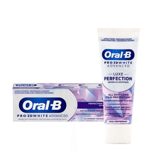 22739 Oral B  Зуб паста 3D White адванс люкс перфекшн Свіжість 75 мл
