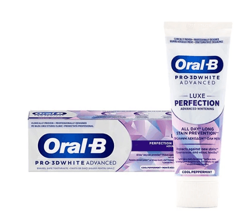 22784 Oral B  Зуб паста 3D White адванс люкс перфекшн Вдосконале відбілювання  75 мл