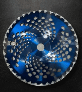 Revolt Ніж для тримера з победіт.255*25мм.40Т (4відсікачі (бірюзове покриття)