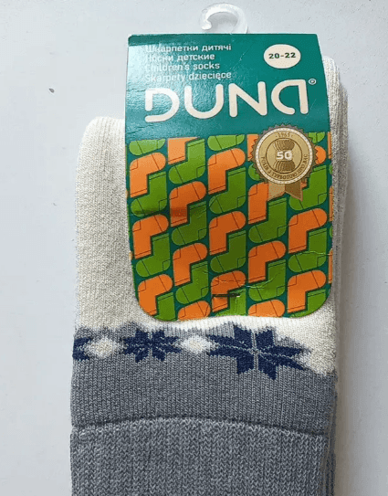 Шкарпетки дитячі 417р 20-22молочний мал  1618