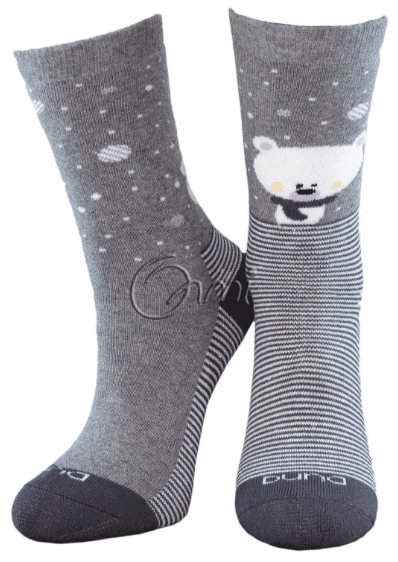 Шкарпетки дитячі 4285 22-24  сірий мал 2682 дюна