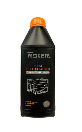 Масло Noker Graphite GP 10W-30 4T для генераторів 1л