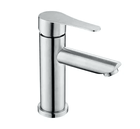 EKO1A-17 умивальник одноваж. лит. вилив нерж. сталь гайка 35" сатин