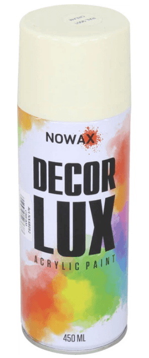 Фарба акрилова NOWAX, spray 450ml. кремовий 48052