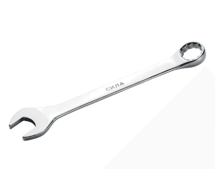 Ключ СИЛА рожково-накидний матовий 24мм