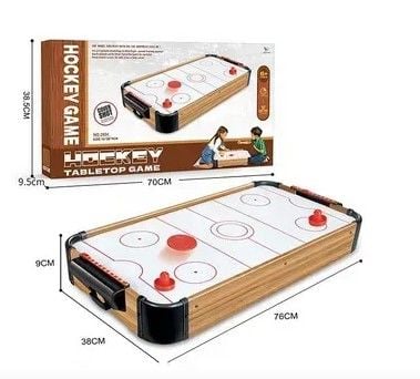 Настільний хокей арт. 2554 (8шт)  батар  короб. 70*38,5*9,5см