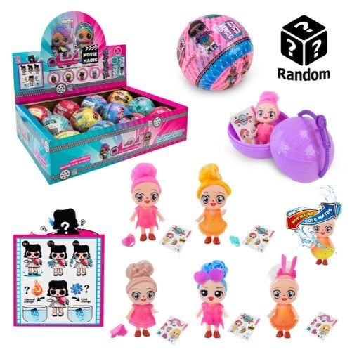 Фігурки мультгероїв арт.2501-9A (288шт/2) 12шт куля 9 см у дисплеї 38*28*9,5см