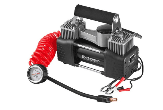 Компресор автомобільний Huragan H5 12В, 10 Атм, 2 циліндри, 85л/хв
