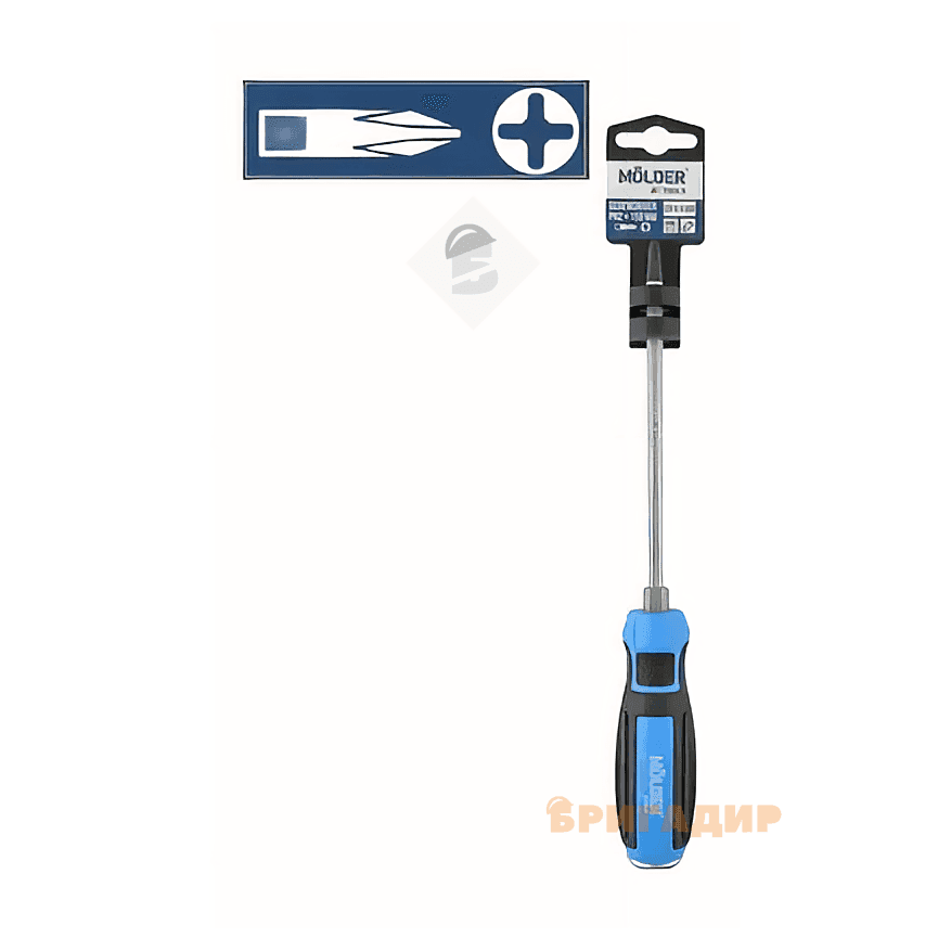 Викрутка хрестова  MOLDER  РH2х100mm MT32108