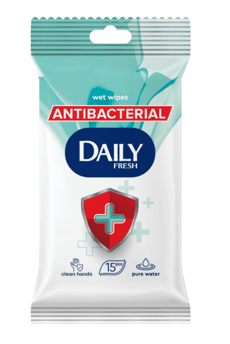 Daily Fresh Серветка волога антибактеріальна 20