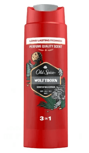78973 OLD SPICE Гель для душу + Шамп.2 в1  Вулфсорн 400мл