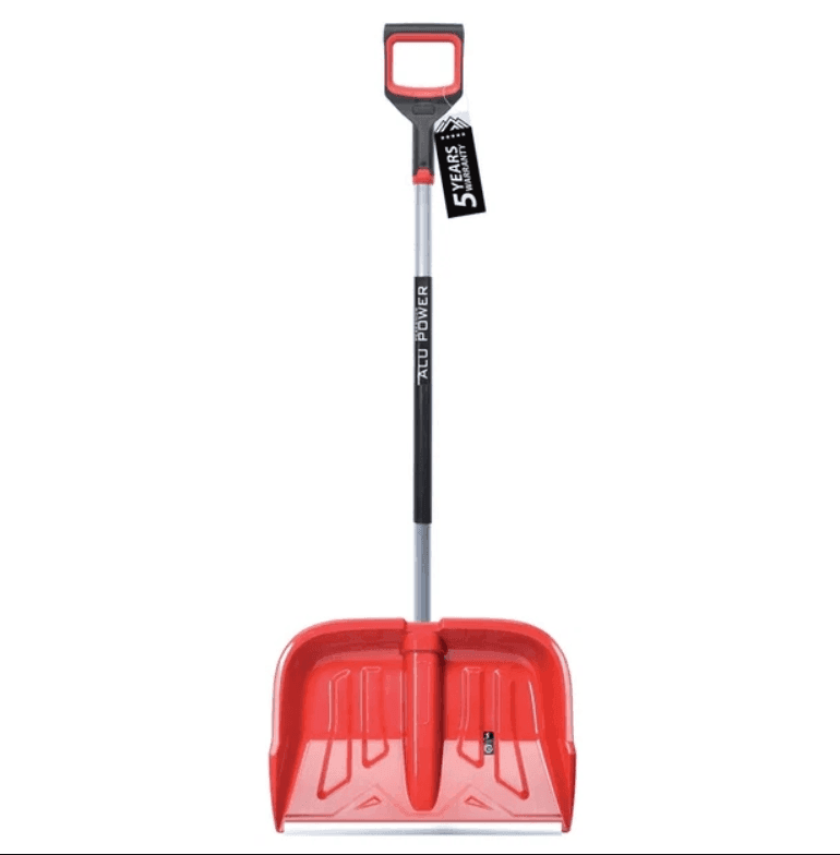 Лопата для снігу PROSPERPLAST Snower 50 Alutube 49,7*34,6*8,2 см червона з металевим держаком AR50TB-S411