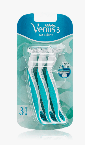 87028 Gillette Venus 3 сенсетів Одноразові бритви 3шт