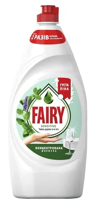 11577  FAIRY для мит. пос.Чайне дерево та м"ята 900мл