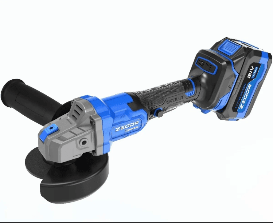 ZEGOR Акумуляторна болгарка 21v в кейсі/2акум/круг 125мм/24міс гарантія AGAX-21BL