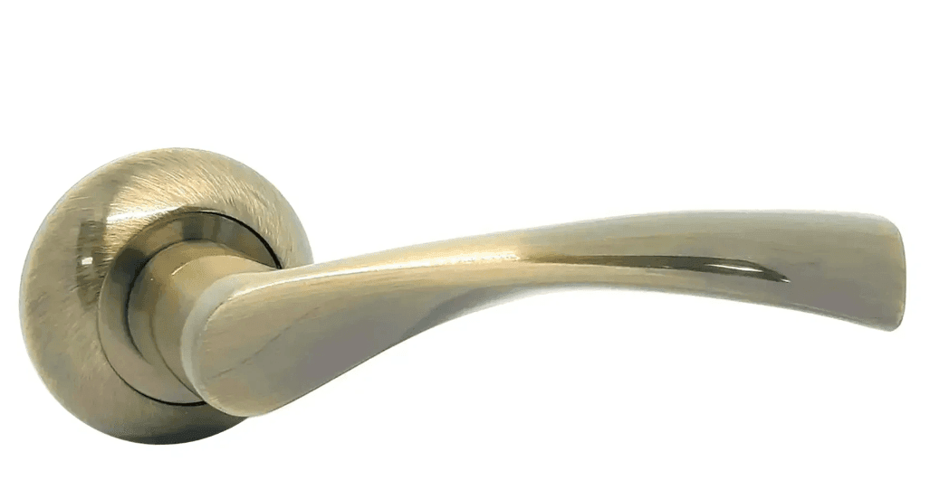 Ручка на круглій розетці Fortezi AF-58012 AB