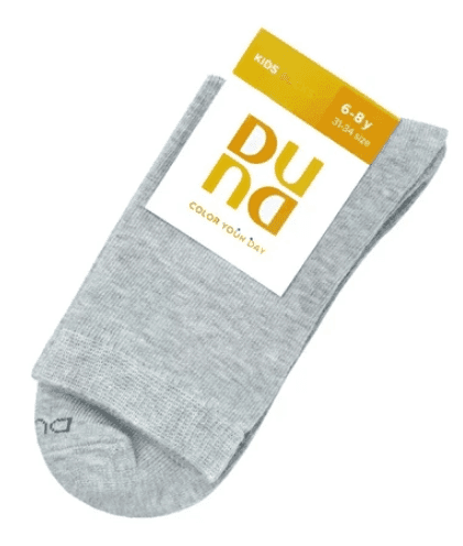 Шкарпетки дитячі 4710р. 20-22 світло сірий мал.1000 дюна