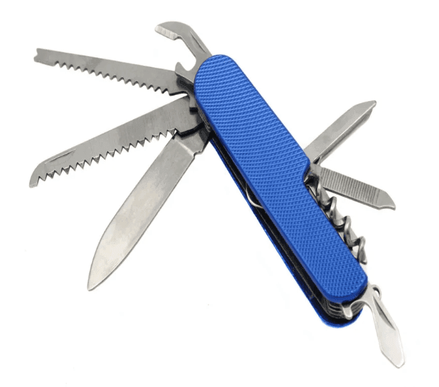 Мультитул швейцарський ніж А775-С синій 5954