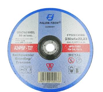Диск абразивний зачисний 125 х 6 FALTON TECH
