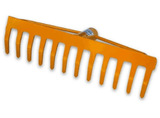 Граблі садові металеві PRO 12 зубів  ТМ "WoffMann professional tools" 1112