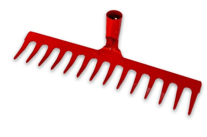 Граблі садові металеві 14 зубів  ТМ "WoffMann professional tools" 1014