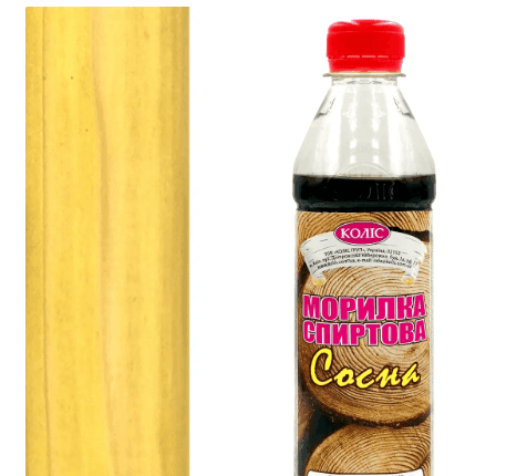 885580 Морилка Колис спиртова 0.4л сосна