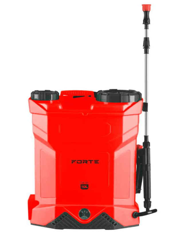 Forte KF-10. 8AH/12V Оприскувач акумуляторний роб тиск 2-4бар 10л 5,5кг
