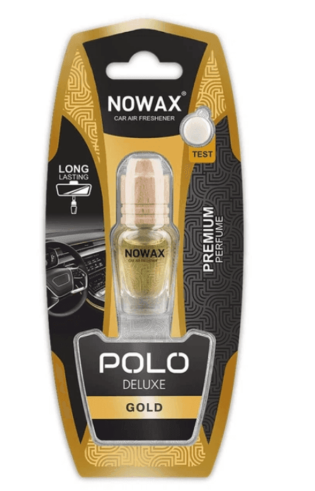 Ароматизатор повітря в блістері ТМ Nowax серія "Polo Deluxe "7 ml- Gold NX07818